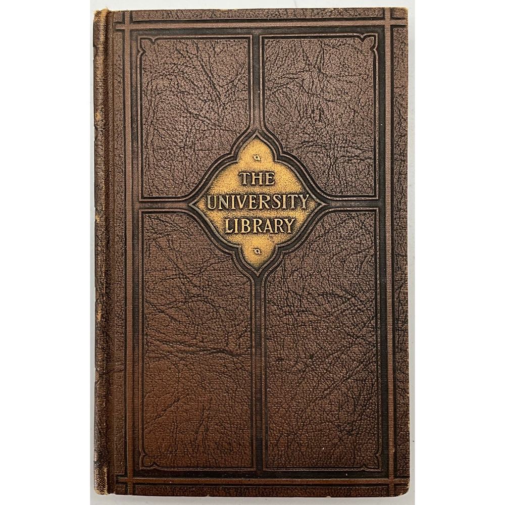 The University Library Hardback Vol. VI Copyright 1926 John Huston Finley LLD